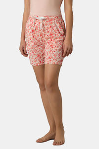 Peach Floral Print